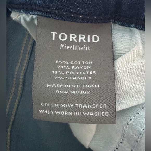 Torrid size 16R Jegging super soft plus size high rise - Picture 14 of 16
